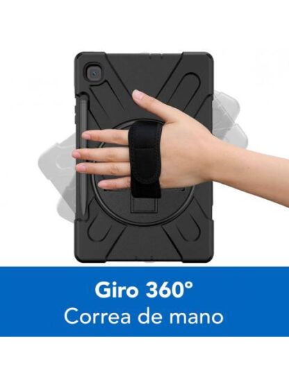 BROBOTIX FUNDA USO RUDO CON CORREA Y GIRO 360° PARA SAMSUNG GALAXY TAB S6 LITE NEGRO - Image 8