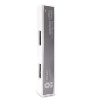 BROBOTIX HUB USB 2.0 - 4 PUERTOS USB 1.1-USB 2.0 480MBIT-S PLATA