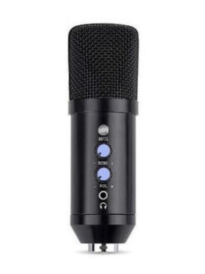 BROBOTIX KIT MICROFONO ALAMBRICO USB NEGRO - INCLUYE SOPORTE DE BRAZO Y ARO DE LUZ - Image 2