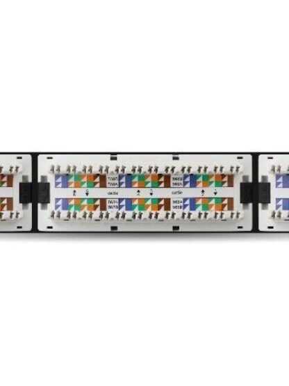 BROBOTIX PANEL DE PARCHEO CAT5E 24 PUERTOS 1U NEGRO - Image 3