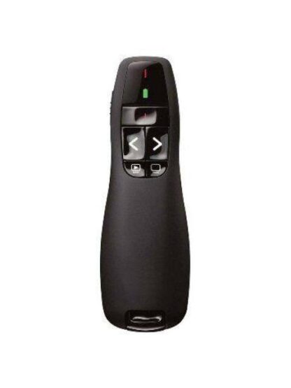 BROBOTIX PRESENTADOR Y APUNTADOR LASER INALAMBRICO USB NEGRO 497356