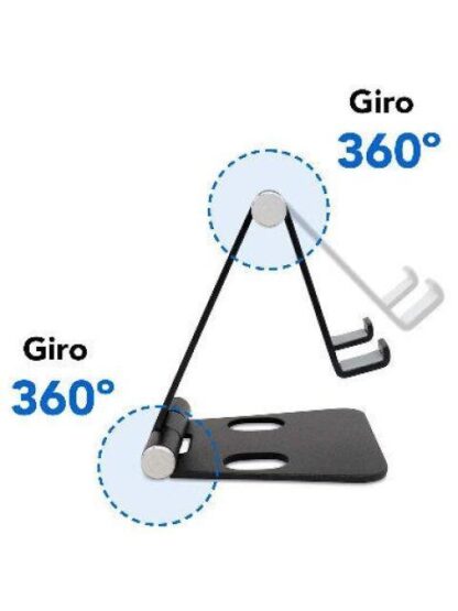 BROBOTIX SOPORTE PARA SMARTPHONE-TABLET NEGRO - Image 3