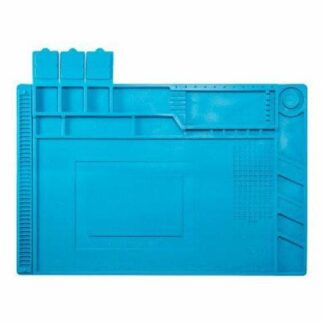 BROBOTIX TAPETE ORGANIZADOR ANTIESTATICO DE SILICON 300 X 450MM AZUL