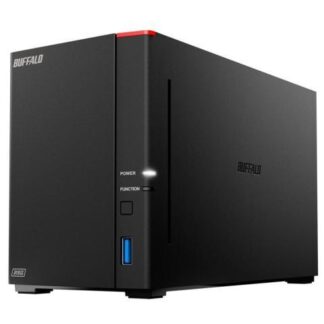 BUFFALO LINKSTATION LS720D NAS DE 2 BAHIAS 8TB HEXA-CORE 1.30GHZ USB 2.0-3.2 RJ-45 NEGRO ? INCLUYE DISCOS DUROS