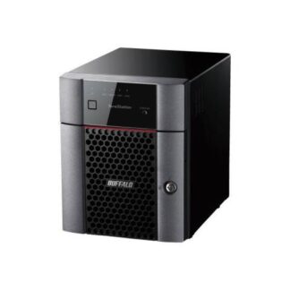 BUFFALO TERASTATION ESSENTIALS 3420D NAS DE 4 BAHIAS 8TB ANNAPURNA LABS AL214 1.4GHZ NEGRO - INCLUYE DISCOS DUROS