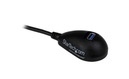 STARTECH  CABLE DE EXTENSION USB 3.0 A MACHO - USB A HEMBRA 1.5 METROS NEGRO - Image 2