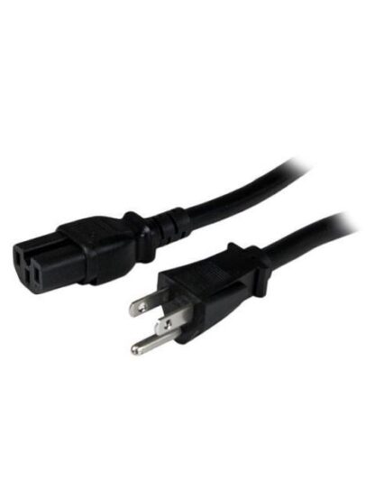 CABLE 1.2M ALIMENTACION 14AWG PC NEMA5-15P A C15 STARTECH PXT515C154 - Image 6