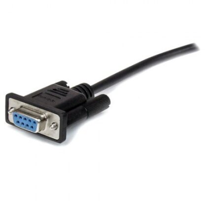 STARTECH  CABLE SERIAL DB-9 MACHO - DB-9 HEMBRA 1 METRO NEGRO - Image 2