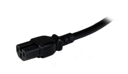 STARTECH  CABLE DE PODER NEMA 5-15P MACHO - C15 MACHO 2.4 METROS NEGRO - Image 2