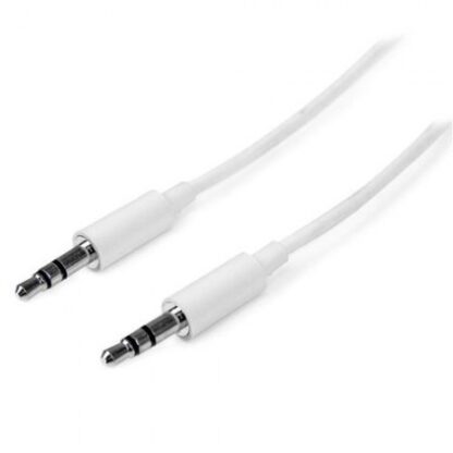 STARTECH  CABLE 3.5MM MACHO - 3.5MM MACHO 2 METROS BLANCO - Image 2