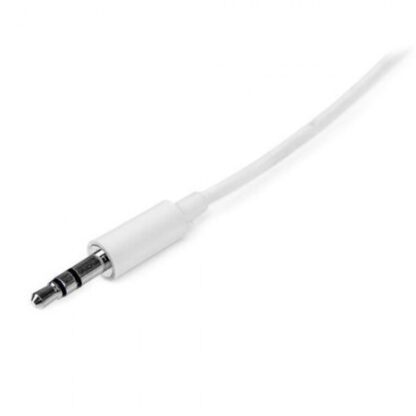STARTECH  CABLE 3.5MM MACHO - 3.5MM MACHO 2 METROS BLANCO - Image 3