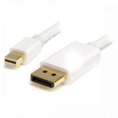 STARTECH  CABLE MINI DISPLAYPORT MACHO - DISPLAYPORT 1.2 MACHO 4K 60HZ 2 METROS BLANCO - Image 4