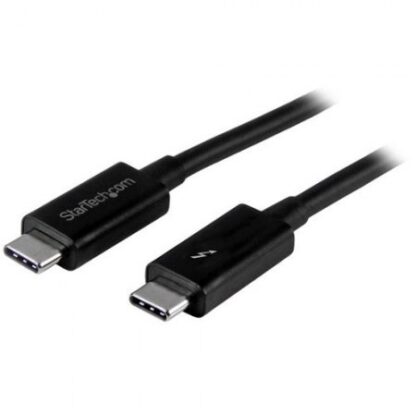 STARTECH  CABLE THUNDERBOLT 3 USB-C MACHO - USB-C MACHO 2 METROS NEGRO PARA MACBOOK - Image 2