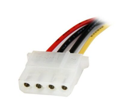 STARTECH  CABLE DE PODER MOLEX (4-PIN) HEMBRA - SATA 30CM - Image 2
