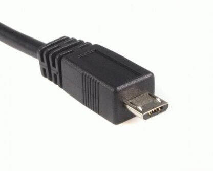 STARTECH  CABLE ADAPTADOR USB A MACHO - MICRO USB B MACHO 30CM NEGRO - Image 2