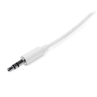 STARTECH  CABLE 3.5MM MACHO - 3.5MM MACHO 3 METROS BLANCO - Image 2