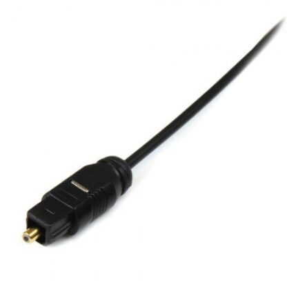 STARTECH  CABLE TOSLINK MACHO - TOSLINK MACHO 4.6 METROS NEGRO - Image 2