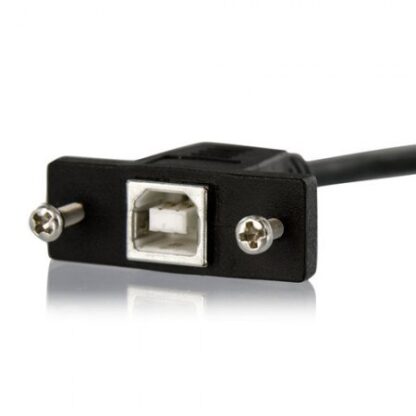 STARTECH  CABLE USB 2.0 USB B MACHO - USB B HEMBRA 90CM NEGRO - Image 2