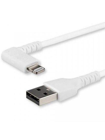 STARTECH  CABLE DE CARGA CERTIFICADO MFI USB A MACHO - LIGHTNING MACHO 2 METROS BLANCO PARA IPOD-IPHONE-IPAD - Image 2