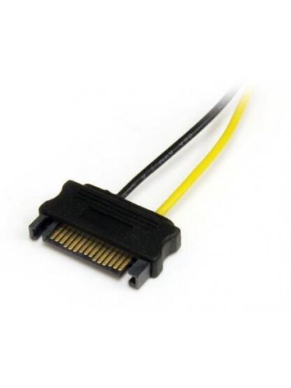 STARTECH  CABLE ADAPTADOR DE ALIMENTACION SATA A TARJETA DE VIDEO PCI EXPRESS 15CM - Image 2
