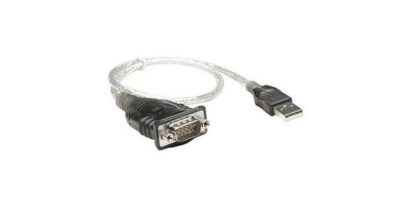 MANHATTAN ADAPTADOR RS-232 MACHO - USB MACHO 45CM TRANSPARENTE - Image 3