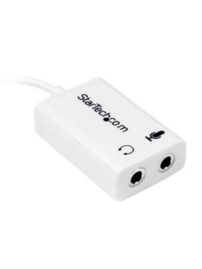 STARTECH  ADAPTADOR DIVISOR 1X 3.5MM MACHO - 2X 3.5MM HEMBRA PARA AUDIFONOS Y MICROFONO BLANCO - Image 5