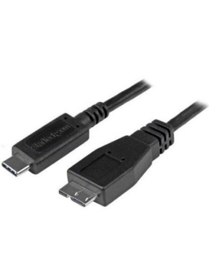 STARTECH  CABLE USB C MACHO - MICRO USB B MACHO 50CM NEGRO - Image 2