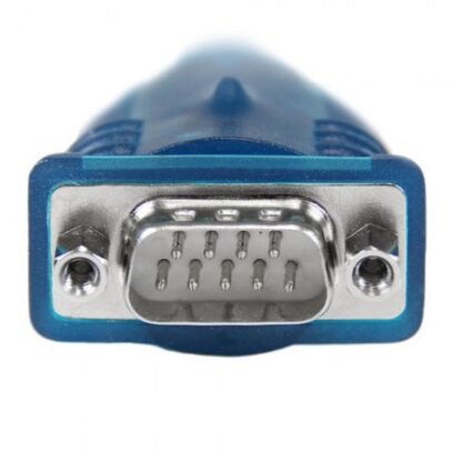 STARTECH  CABLE ADAPTADOR USB 2.0 A MACHO - RS-232 DE 1 PUERTO SERIAL DB9 MACHO 43CM AZUL-PLATA - Image 3