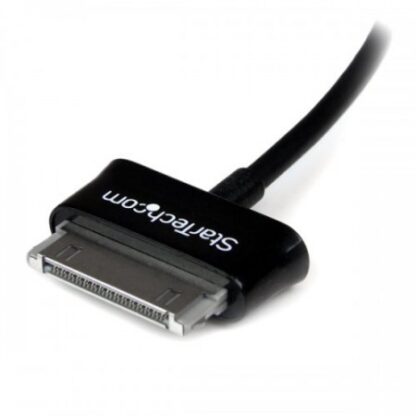 STARTECH  CABLE ADAPTADOR USB PARA SAMSUNG GALAXY TAB - USB A HEMBRA 15CM NEGRO - Image 2