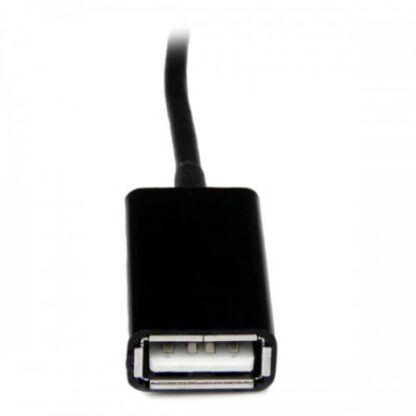 STARTECH  CABLE ADAPTADOR USB PARA SAMSUNG GALAXY TAB - USB A HEMBRA 15CM NEGRO - Image 4