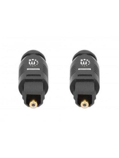 CABLE AUXILIAR MANHATTAN TOSLINK MACHO - TOSLINK MACHO 2M NEGRO 356077 - Image 4