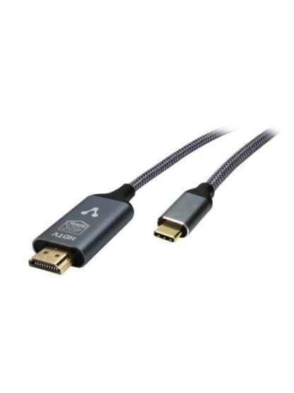 CABLE CONVERTIDOR VORAGO CAB310 TIPO C A HDMI 4K 1.8M - Image 4