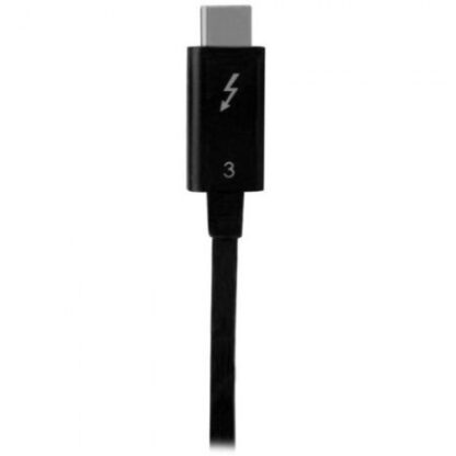 STARTECH  CABLE THUNDERBOLT 3 USB-C MACHO - USB-C MACHO 50CM NEGRO PARA MACBOOK - Image 4