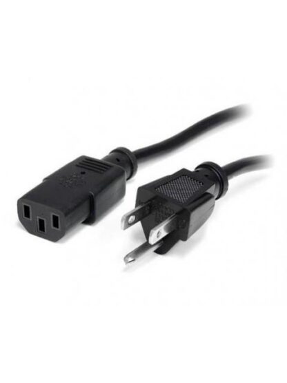 STARTECH  CABLE DE PODER NEMA5-15P - C13 COUPLER 1.8 METROS NEGRO - Image 2