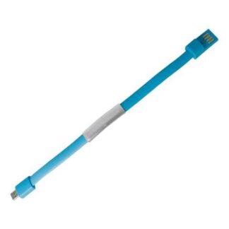 CABLE DE DATOS PULSERA MICRO USB COMPATIBLE SAMSUNG SONY HTC