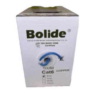 CABLE DE RED BOLIDE BP0033-CAT6-CMX100 100 M AZUL CAT6 100 COBRE