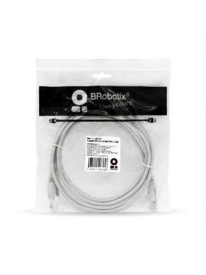 BROBOTIX CABLE PATCH CAT5E UTP RJ-45 MACHO - RJ-45 MACHO 50CM GRIS - Image 2