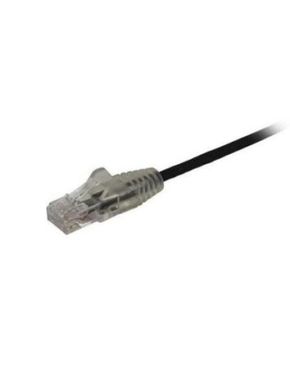 STARTECH  CABLE PATCH CAT6 UTP SIN ENGANCHES RJ-45 MACHO - RJ-45 MACHO 20CM NEGRO - Image 2