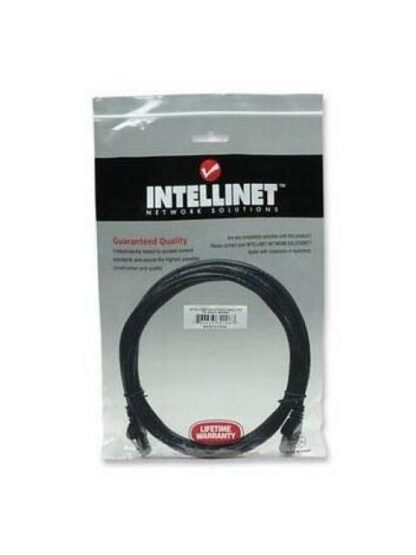 INTELLINET CABLE PATCH CAT6 UTP RJ-45 MACHO - RJ-45 MACHO 2 METROS NEGRO - Image 4