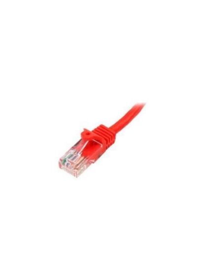 STARTECH  CABLE PATCH CAT5E UTP SIN ENGANCHES RJ-45 MACHO - RJ-45 MACHO 7 METROS ROJO - Image 3