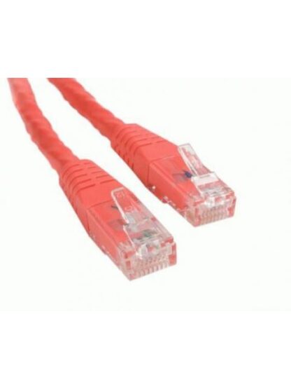 STARTECH  CABLE PATCH CAT6 UTP MOLDEADO RJ-45 MACHO - RJ-45 MACHO 90CM ROJO - Image 2