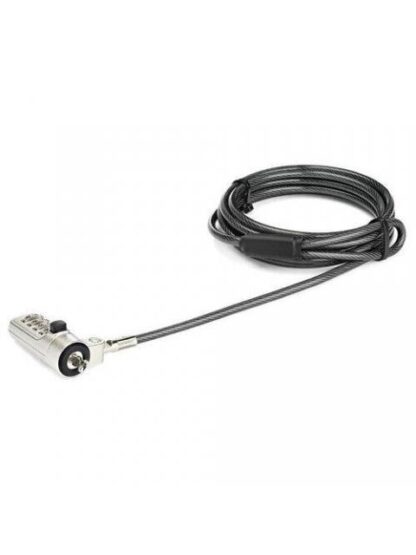 CABLE DE SEGURIDAD PARA LAPTOP CON COMBINACION RANURA WEDGE - Image 2