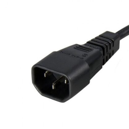 STARTECH  CABLE DE PODER C13 COUPLER MACHO - C14 COUPLER HEMBRA 90CM NEGRO - Image 2