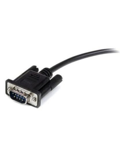 STARTECH  CABLE SERIAL DB-9 MACHO - DB-9 HEMBRA 2 METROS NEGRO - Image 3