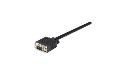 MANHATTAN CABLE PARA MONITOR SVGA 8MM HD15 MACHO - HD15 HEMBRA 1.8 METROS NEGRO - Image 2