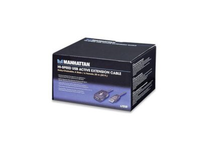 MANHATTAN CABLE DE EXTENSION ACTIVA USB DE ALTA VELOCIDAD ENCADENABLE USB A MACHO - HEMBRA 20 METROS NEGRO - Image 4