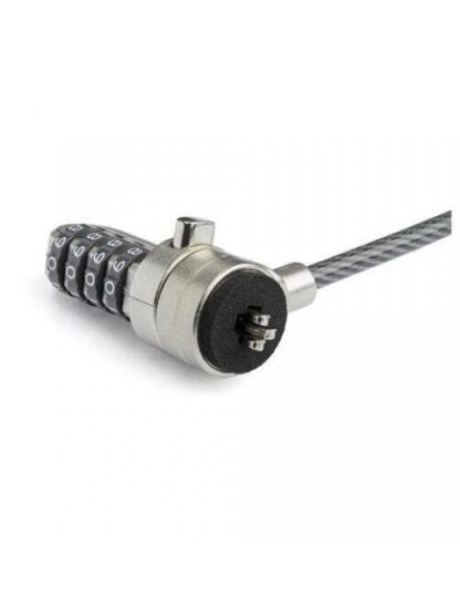 STARTECH  CANDADO DE COMBINACION PARA LAPTOPS BRNCHLOCK 15CM PLATA - Image 4