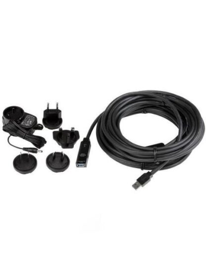 STARTECH  CABLE USB MACHO - USB HEMBRA 10 METROS NEGRO - Image 2