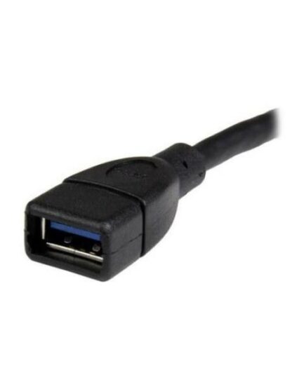 STARTECH  CABLE USB A 3.0 MACHO - USB A 3.0 HEMBRA 15CM NEGRO - Image 3