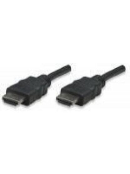 MANHATTAN CABLE HDMI DE ALTA VELOCIDAD HDMI MACHO - HDMI MACHO 4K 30HZ 3D 1.8 METROS NEGRO - Image 2